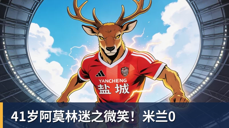 41岁阿莫林迷之微笑！米兰0